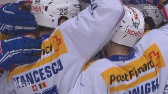 1-2, Fribourg - Kloten (0-1): kloten ouvre le score en supériorité numérique par Lemm