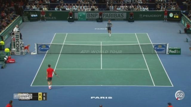 Tennis - ATP Bercy: Federer s'est incliné face à Milos Raonic