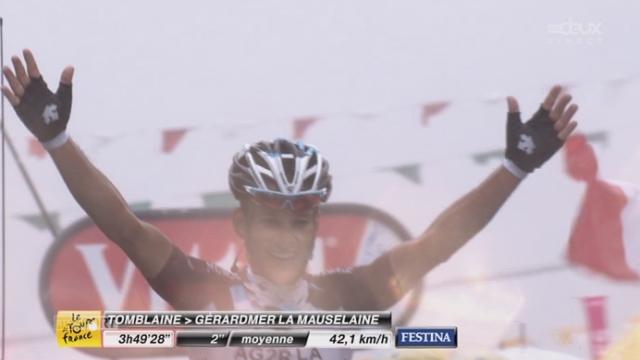 8e étape, Tomblaine - Gérardmer: 1e victoire dans le Tour de France pour Kadri
