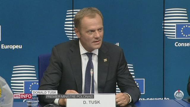 Le premier ministre polonais Donald Tusk prend la présidence du Conseil européen