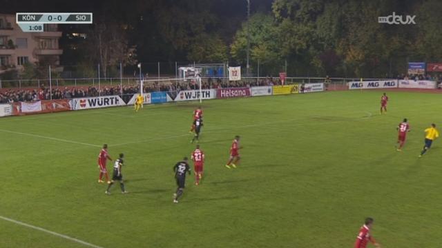 Football - Coupe de Suisse (1-8 de finale): Koeniz - Sion (0 - 3) + itw de Steve Rouiller, Défenseur du FC Sion