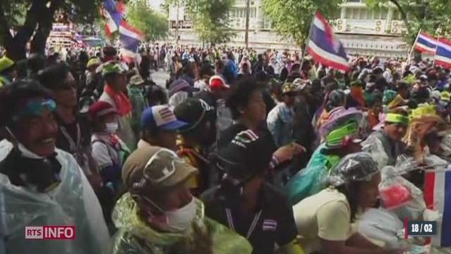 Thaïlande: la situation reste tendue entre l'opposition et le gouvernement