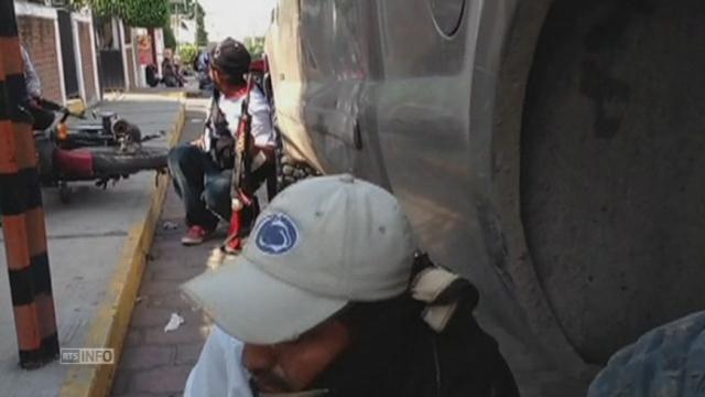 Milices d'autodéfense en action au Mexique