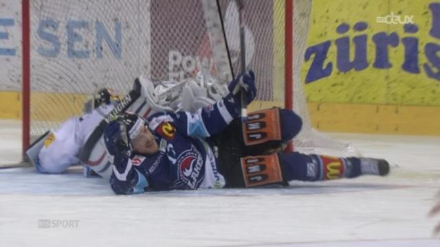 Hockey-LNA (39e j.): Rapperswil-Fribourg (2-1) + itw Michael Ngoy (défenseur HC Fribourg-Gottéron)
