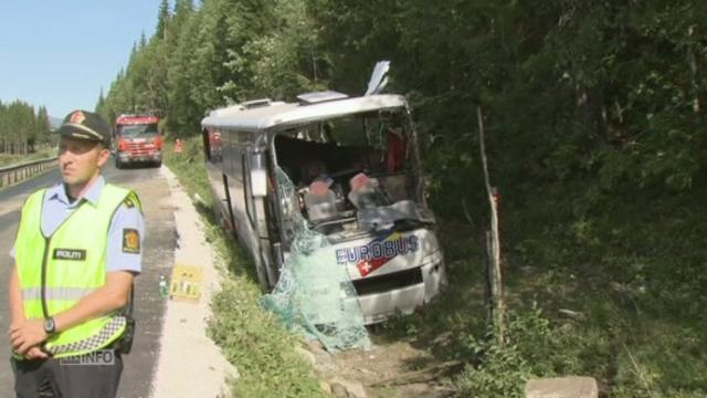 Accident meutrier d'un car suisse en Norvège