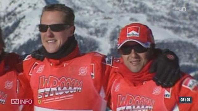 Michael Schumacher skiait "délibérément" en dehors des pistes quand il a eu son accident