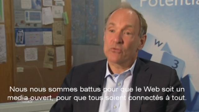 L'inventeur du Web veut une charte d'Internet