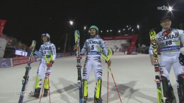 Ski alpin - Slalom nocturne de Madonna di Campiglio: l'Allemand Felix Neureuther remporte la course