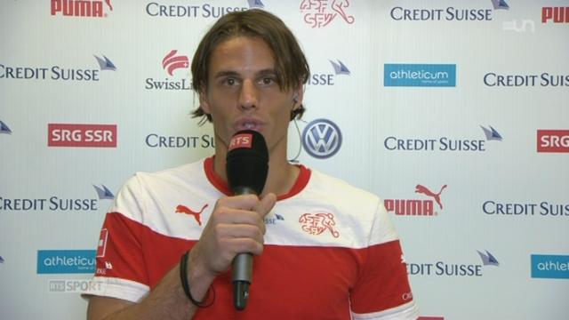 Football - Qualif Euro 2016: entretien avec Yann Sommer, nouveau gardien titulaire de l'équipe de Suisse (1-2)