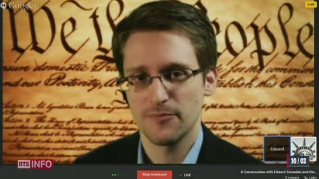 Edward Snowden a donné une conférence sur l'utilisation des nouvelles technologies