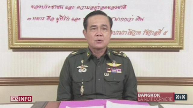 Thaïlande: l'armée a décrété la loi martiale