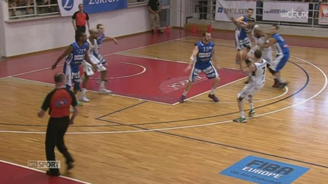 Basketball - Finale LNA: Lugano - Fribourg (82-84) pour le 1er match