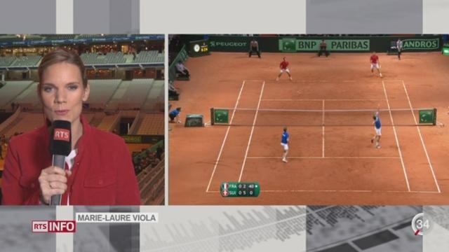 Tennis- Coupe Davis: l'analyse de Marie-Laure Viola à Lille (1-2)
