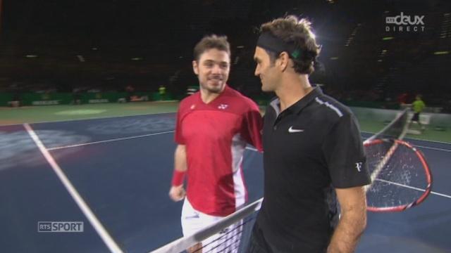 Federer - Wawrinka (7-6, 6-4): Roger remporte ce beau duel suisse. Meilleurs moments du 2e set