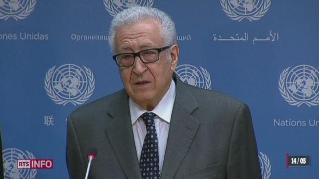 Le médiateur de l'ONU en Syrie, Lakhdar Brahimi, a annoncé sa démission