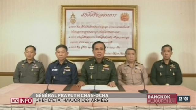 Thaïlande: l'armée a pris le contrôle du gouvernement et la constitution est suspendue