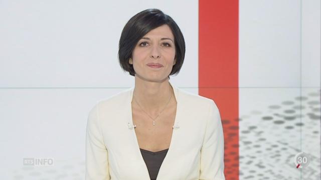 Francesca Mandelli, de RSI, présente le 19h30 de la RTS. [RTS]