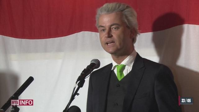 Le parti europhobe de Geert Wilders serait en mauvaise posture aux Pays-Bas