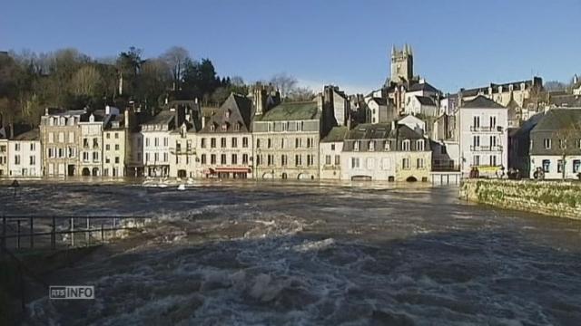 La Bretagne après la tempête Qumaira