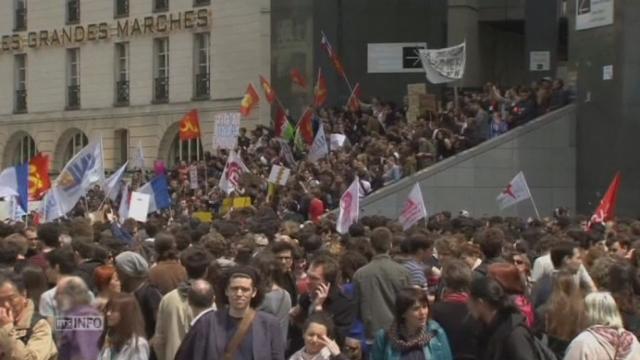 Manifestations contre le Front national en France