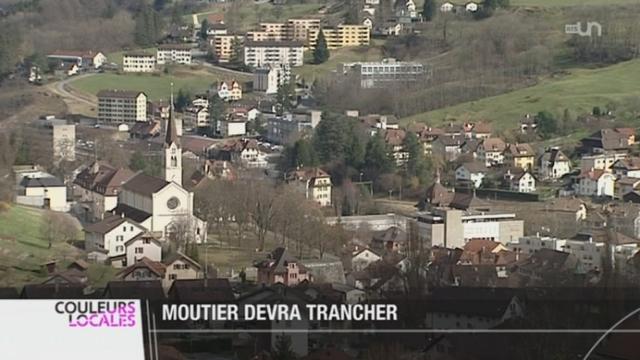 BE: la ville de Moutier votera à nouveau sur son appartenance cantonale