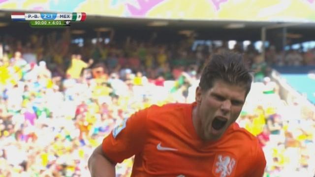 1-8, NED-MEX (2-1): le penalty tiré par Huntelaar trompe Ochoa