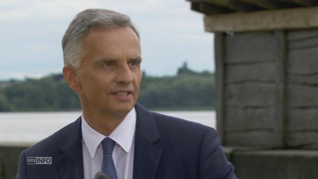 Interview du président de la Confédération Didier Burkhalter pour le 1er août