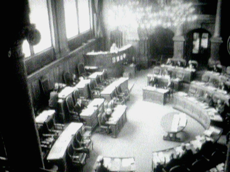 Parlement suisse en 1967. [RTS]