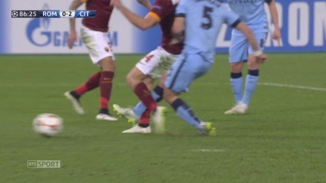Groupe E, AS Roma - Manchester City (0-2): Manchester City assome l’AS Roma dans les dernières minutes avec un but de Pablo Zabaleta
