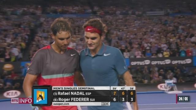Tennis - Open d'Australie: Roger Federer s'est incliné en demi-finale face à Rafael Nadal