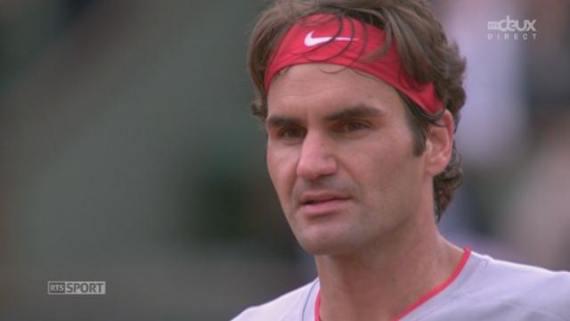 1-16e de finale messieurs, Federer-Tursunov (7-5, 6-7, 6-2, 6-4): victoire de Federer au terme des 4 manches et 3h00 de jeu