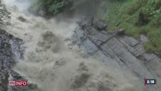 Un lac glaciaire de la Plaine Morte s'est vidé