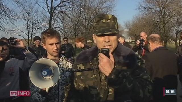Ukraine: des séparatistes prorusses se sont emparés de blindés de l'armée ukrainienne
