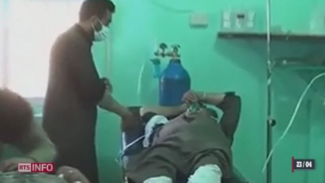 Le régime syrien de Bachar el-Assad aurait à nouveau eu recours à l'arme chimique