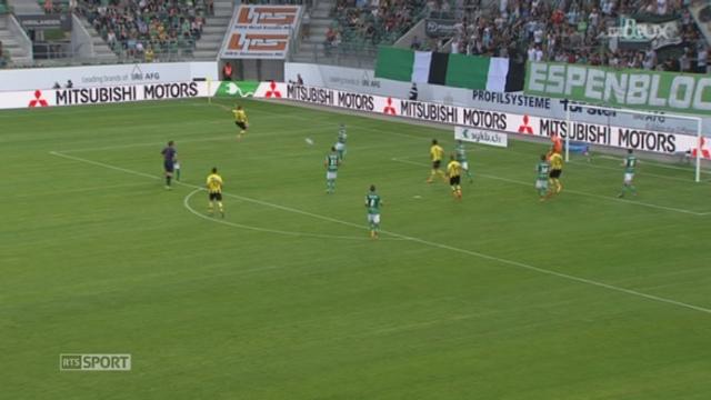 Football - Super League: St Gall a affronté les Young Boys (2-2)