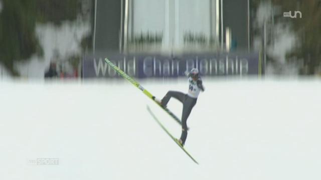 Saut à ski: Simon Ammann promet à Sotchi, alors que Thomas Morgenstern chute violemment lors de l'entrainement.