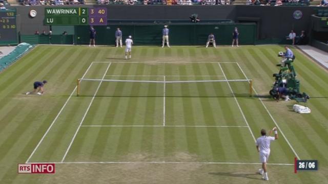 Tennis - Wimbledon: la compétition suit son cours dans l'ombre du football