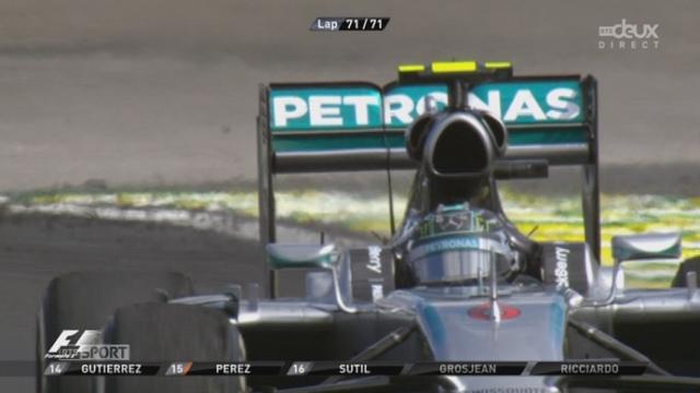 Victoire de Nico Rosberg devant Lewis Hamilton. Felipe Massa complète le podium