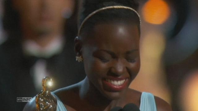 Lupita Nyong'o, le moment d'émotion des Oscars