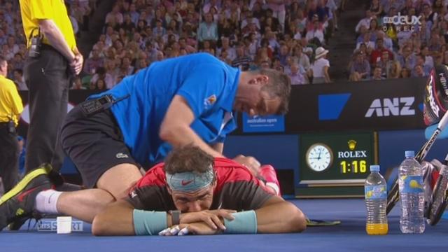 Wawrinka - Nadal (6-3, 6-2): Nadal souffant de douleurs dorsales laisse filé le 2ème set en faveur de Wawrinka