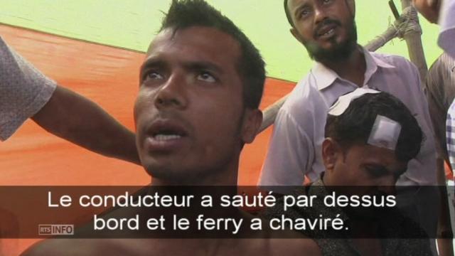 Un ferry fait naufrage au Bangladesh