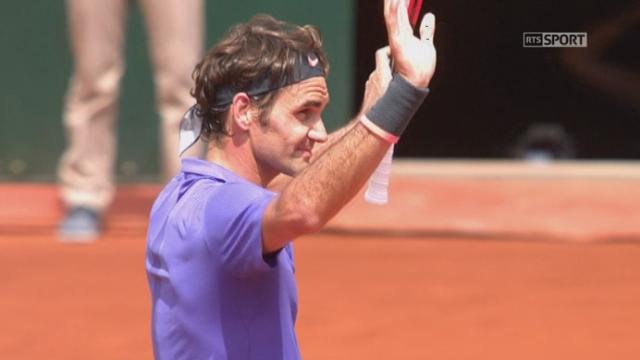 2e tour messieurs, Roger Federer (SUI) - Marcel Granollers (ESP) (6-2, 7-6, 6-3): superbe victoire de Roger Federer (SUI) qui se qualifie pour le 3e tour
