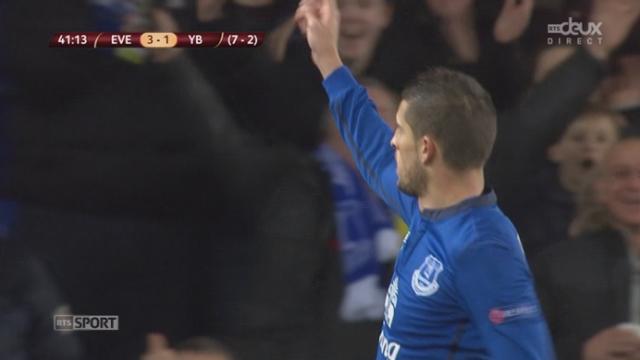 1-16e, match retour, Everton - Young Boys (3-1): Mirallas perce la défense bernoise et marque seul face au gardien