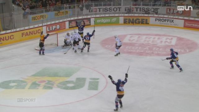 Hockey- LNA (25e j.): résumé complet du match Bienne - Fribourg-Gottéron (5-4 tb)