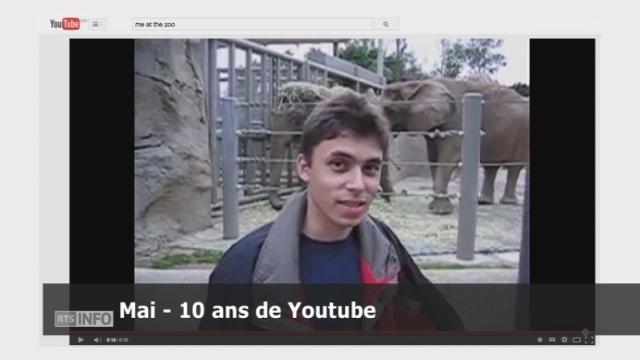 Rétrospective 2015 - Mai: 10 ans de Youtube