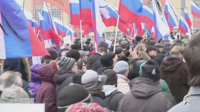 Russie: un rassemblement rend hommage à Boris Nemtsov