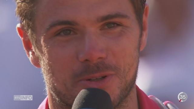 Tennis - Roland-Garros: l’émotion est grande après la victoire de Wawrinka