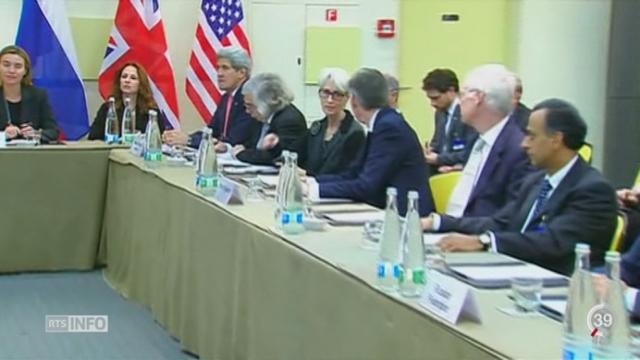 Le nucléaire iranien est au coeur des débats à Lausanne