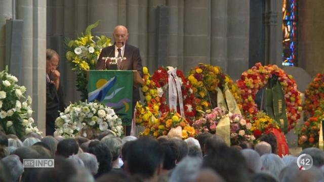 VD: les proches et les amis de Philippe Rochat lui ont rendu hommage à la cathédrale de Lausanne