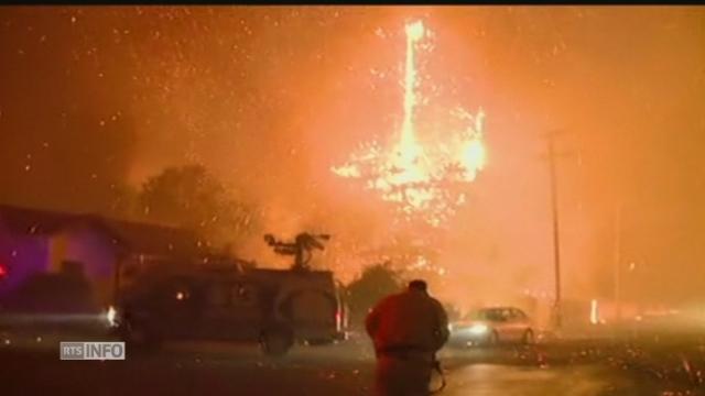De violents feux menacent des habitations en Californie